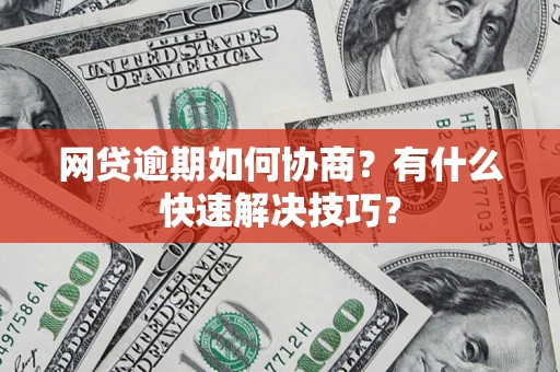 武汉网贷逾期如何协商？有什么快速解决技巧？