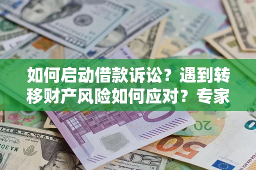 武汉如何启动借款诉讼？遇到转移财产风险如何应对？专家解局支招