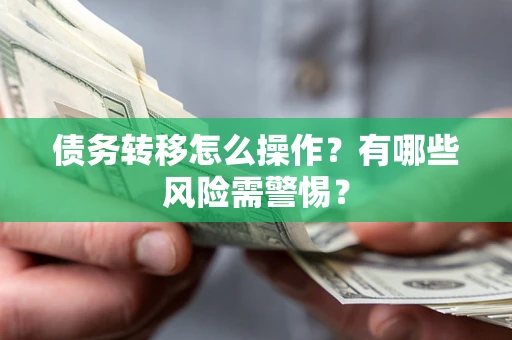 武汉债务转移怎么操作？有哪些风险需警惕？